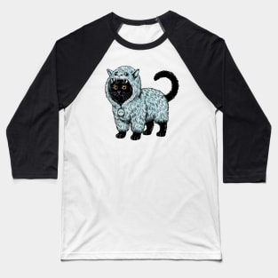 Yetti Kitty Baseball T-Shirt